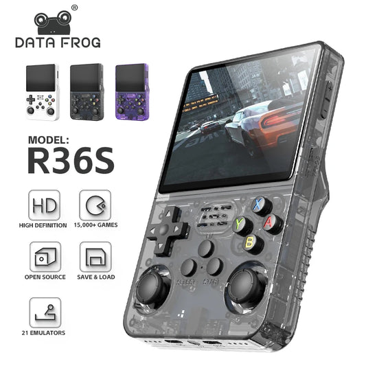 Data Kikker R36 S Retro Handheld Video Game Console
