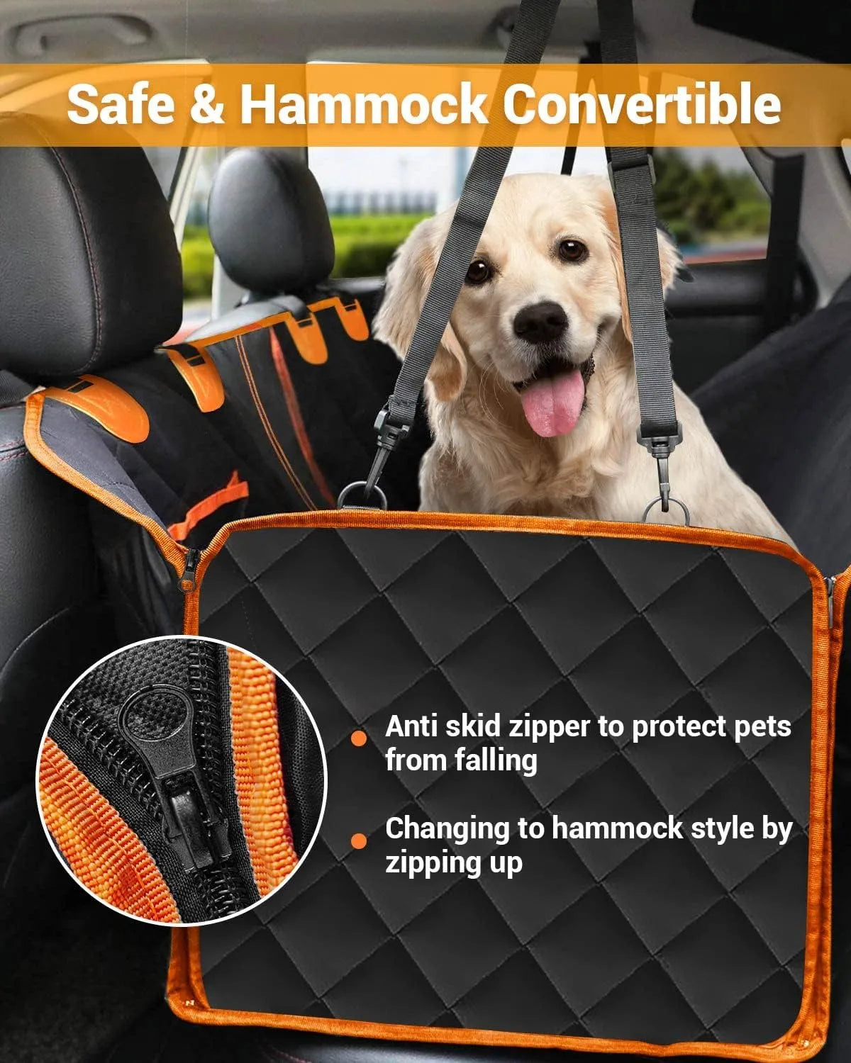 4-in-1 Convertible Puppy Dog Car Seat Cover